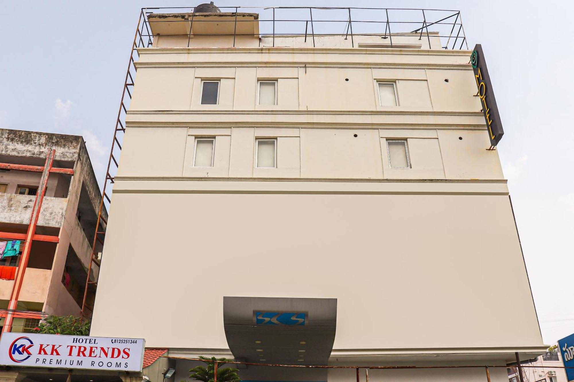 Hotel Collection O Kk Trends Vijayawāda Exterior foto